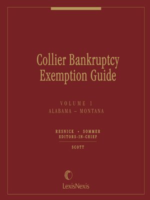 cover image of Collier Bankruptcy Exemption Guide